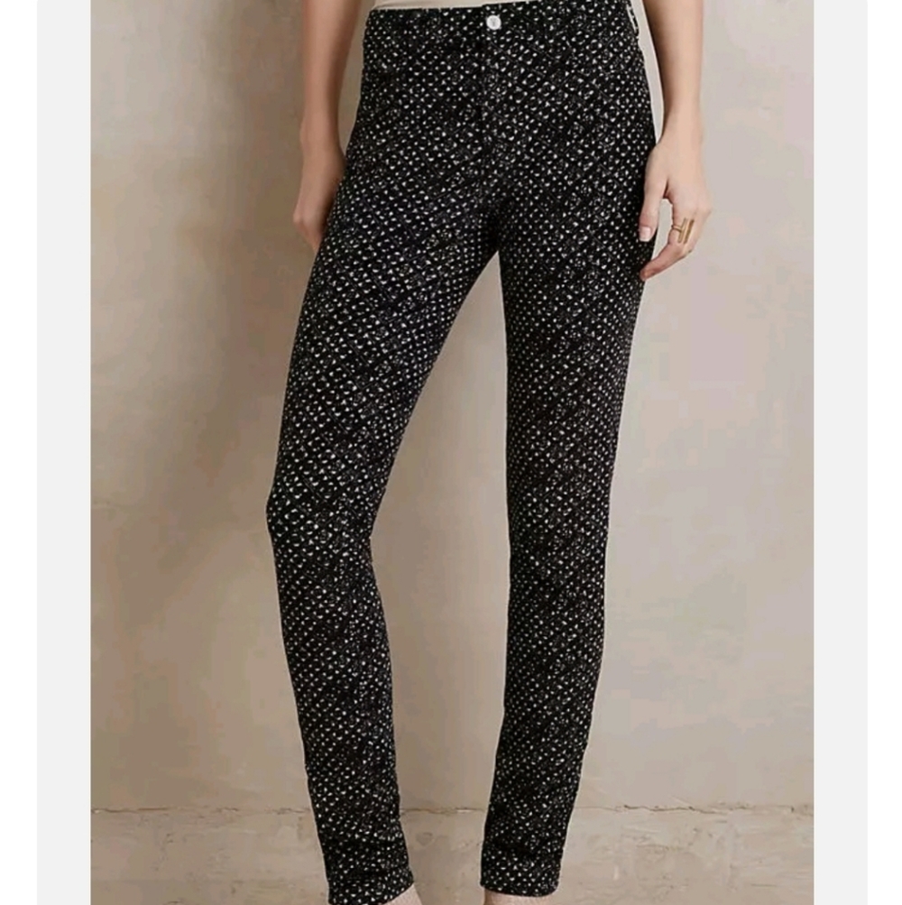 Anthropologie- Pilcro and the Letterpress Serif Micro Corduroy Pants 29